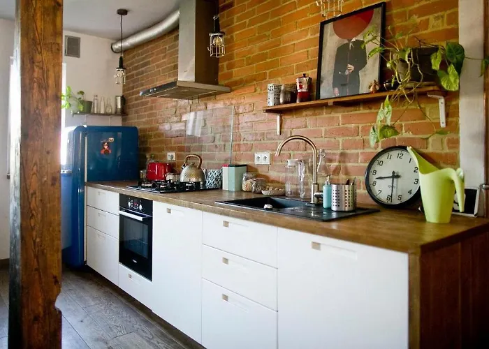 Lägenhet Leveloft - Przestronny, Stylowy Na Zielonej Ulicy W Centrum